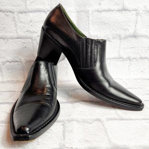 GUESS Leather Booties Black